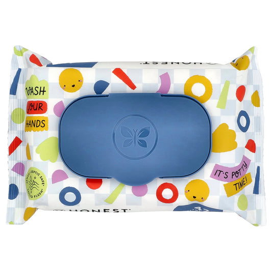 The Honest Company, Little Flushables, Fragrance Free, 42 Plant-Based Wipes - Image 1
