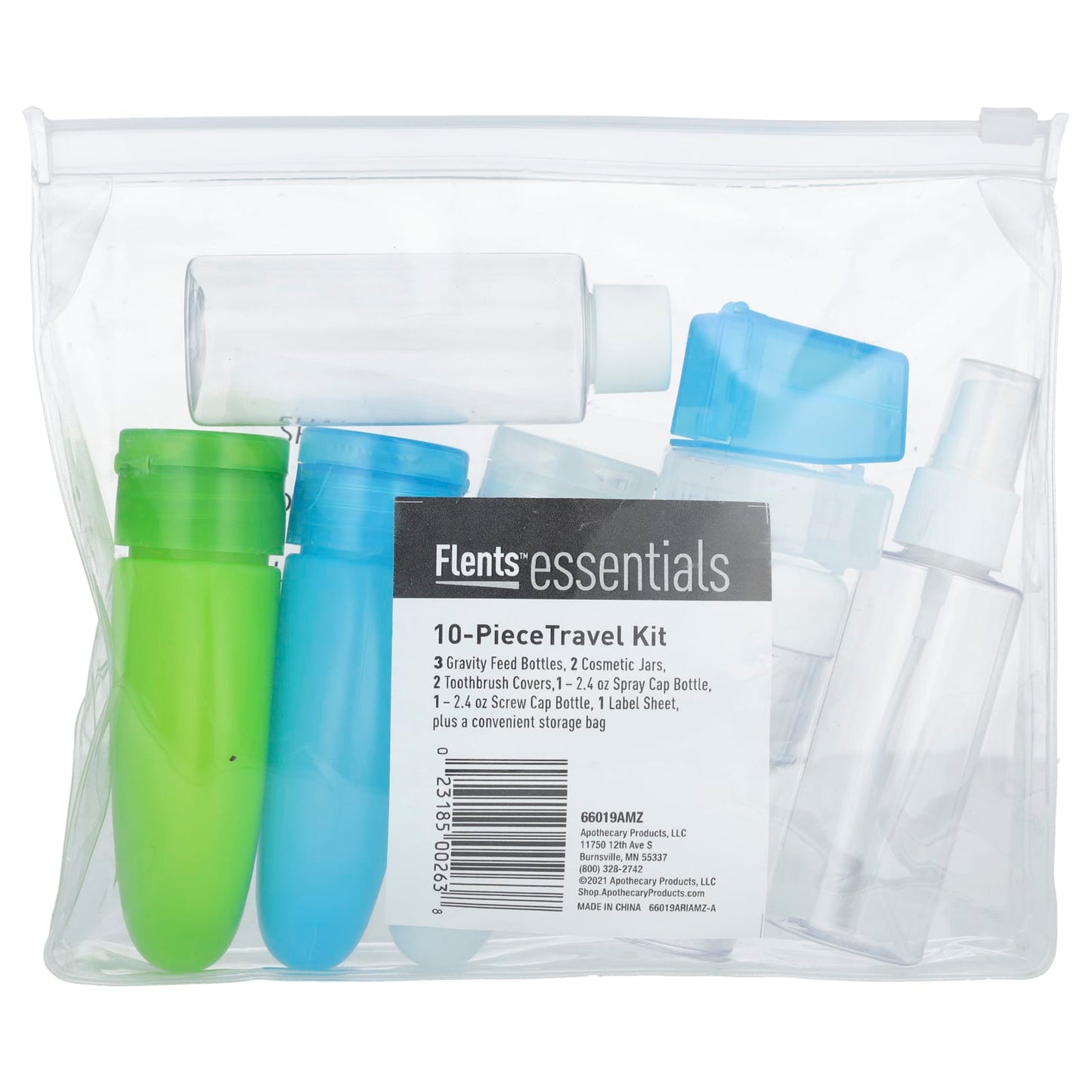 Flents 10-Piece Travel Kit, Perfect for Adventure Lovers - Image 2