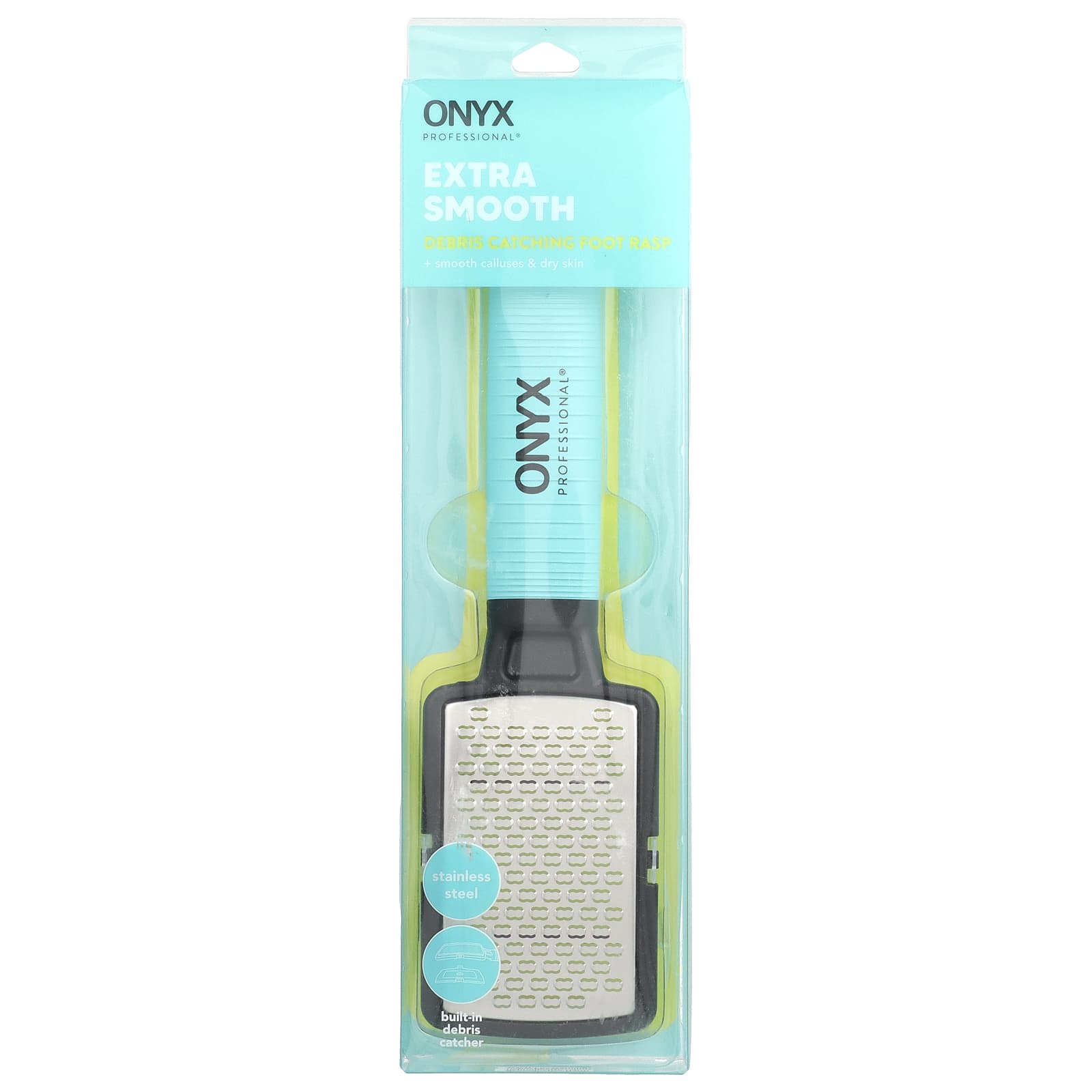 Onyx Professional, Extra Smooth, Debris Catching Foot Rasp, 1 Rasp - Image 2