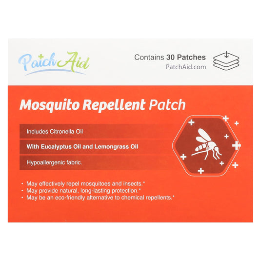 PatchAid, Mosquito Repellent Patch, 30 Patches - Image 1