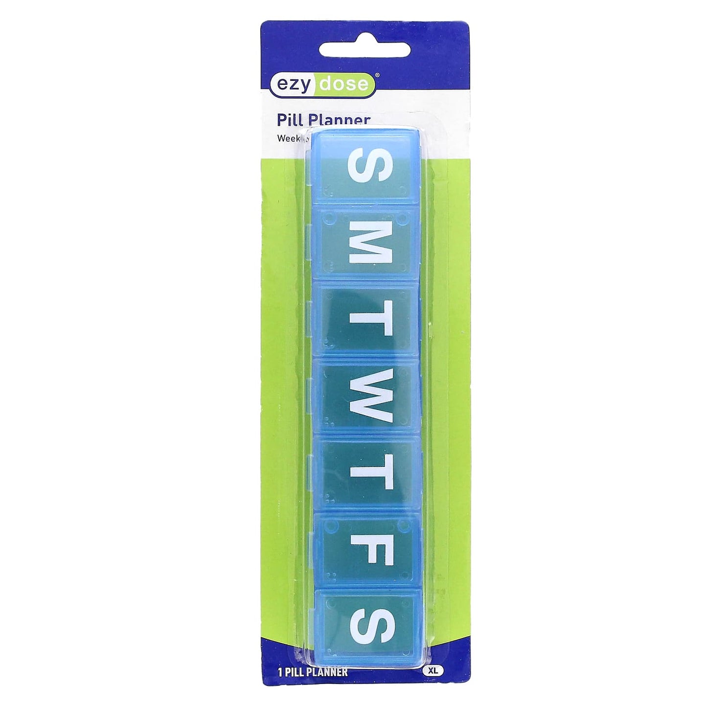 Weekly Pill Planner with Large Capacity - Ezy Dose - Image 1