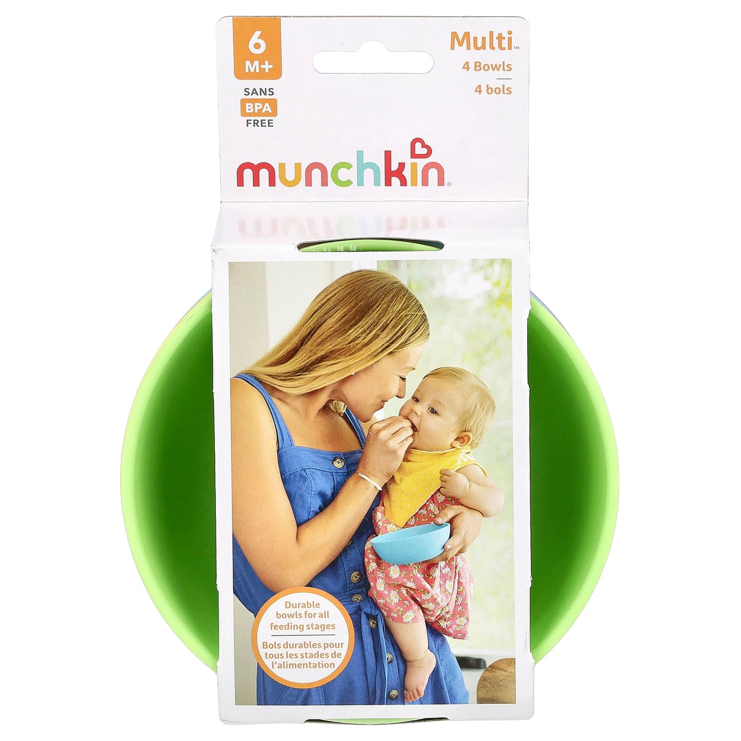 Munchkin, Multi™ Bowls, 6 Months+, 4 Count - Image 1