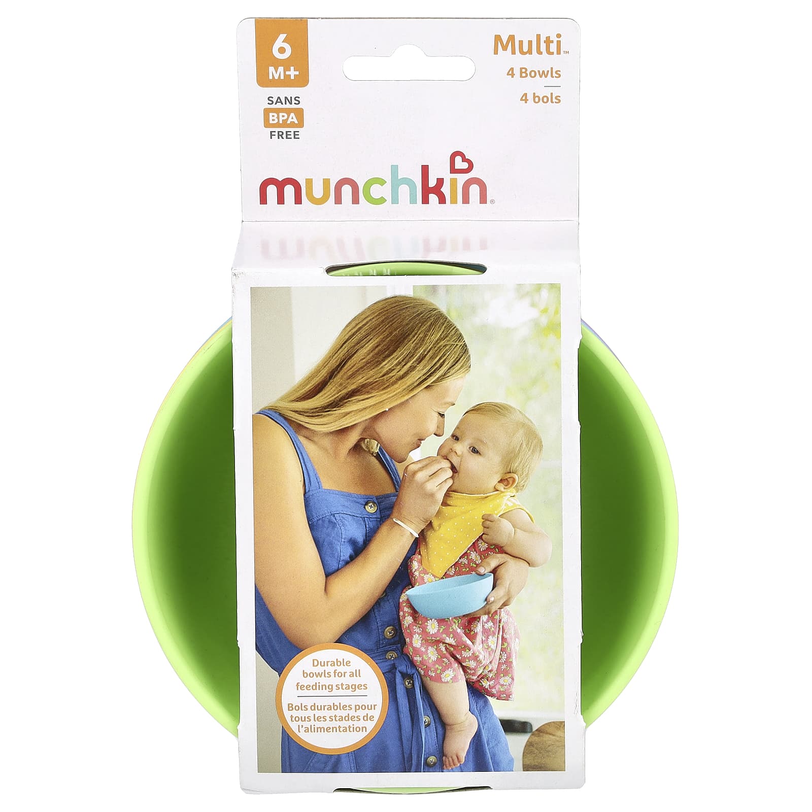 Munchkin, Multi™ Bowls, 6 Months+, 4 Count - Image 1
