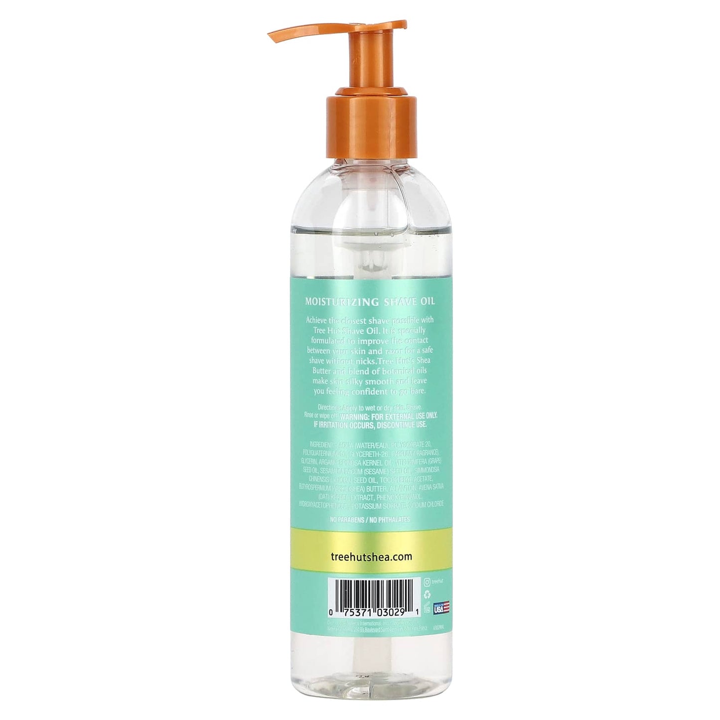 Tree Hut, Moisturizing Shave Oil, Coconut Lime, 7.7 fl oz (227 ml) - Image 2
