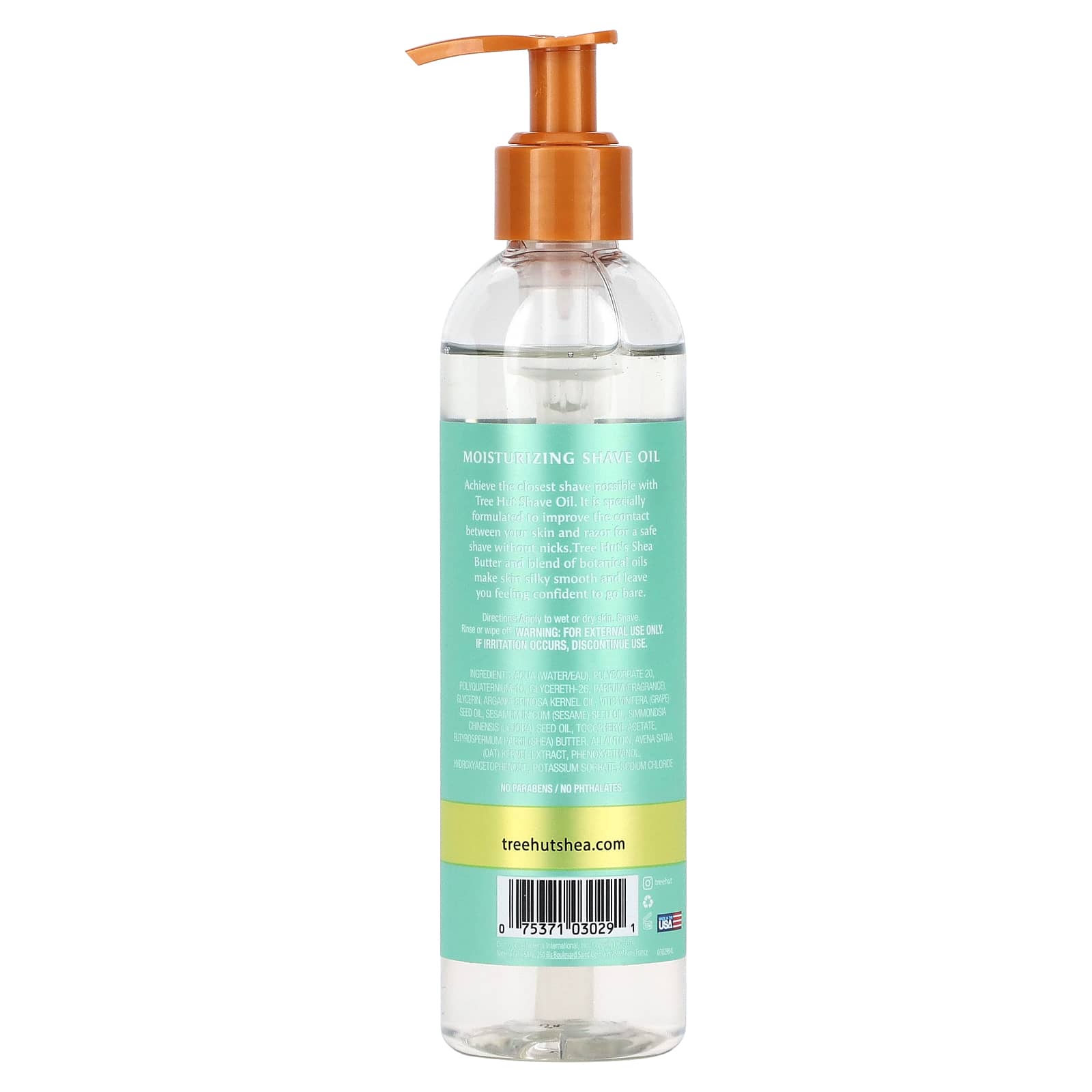 Tree Hut, Moisturizing Shave Oil, Coconut Lime, 7.7 fl oz (227 ml) - Image 2