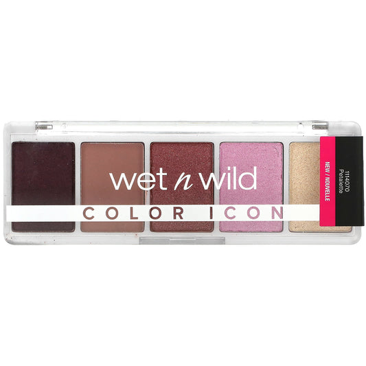 wet n wild, Color Icon, 5-Pan Shadow Palette, 1114070 Petalette, 0.21 oz (6 g) - Image 1