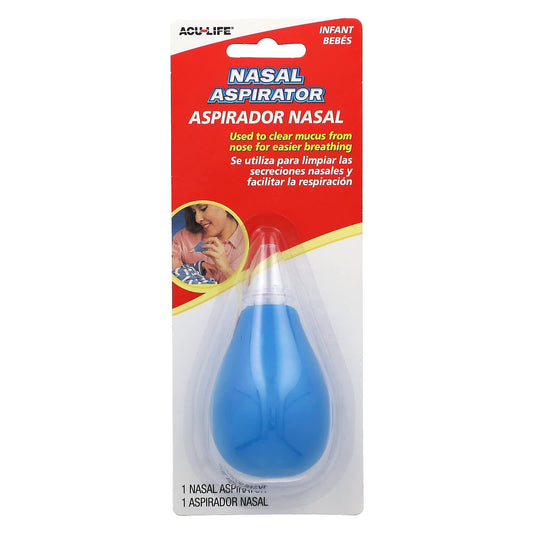 Flents Baby Nasal Aspirator for Easier Breathing, Easy to Use - Image 1