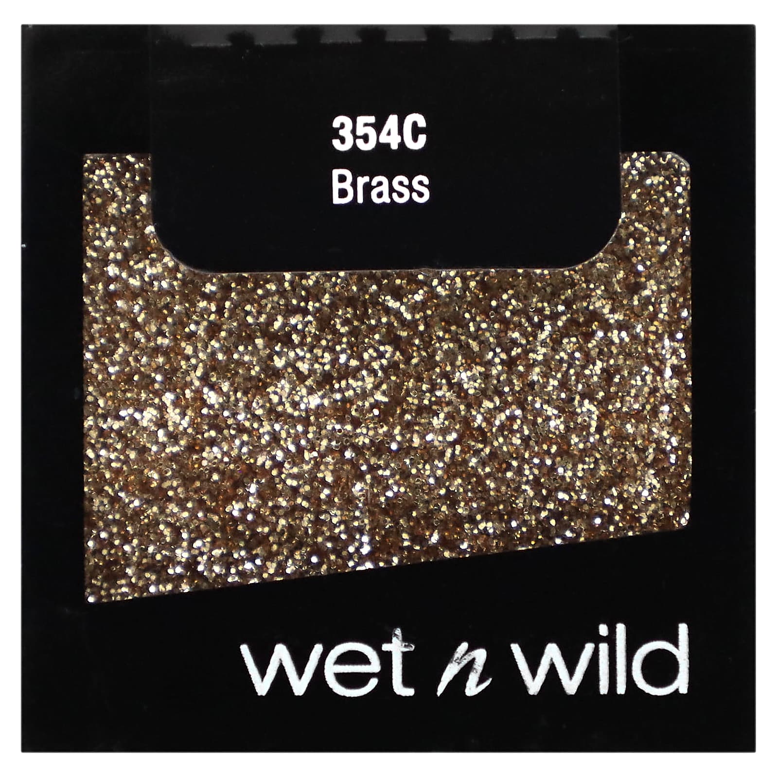 wet n wild, Glitter Single, 354C Brass, 0.05 oz (1.4 g) - Image 1