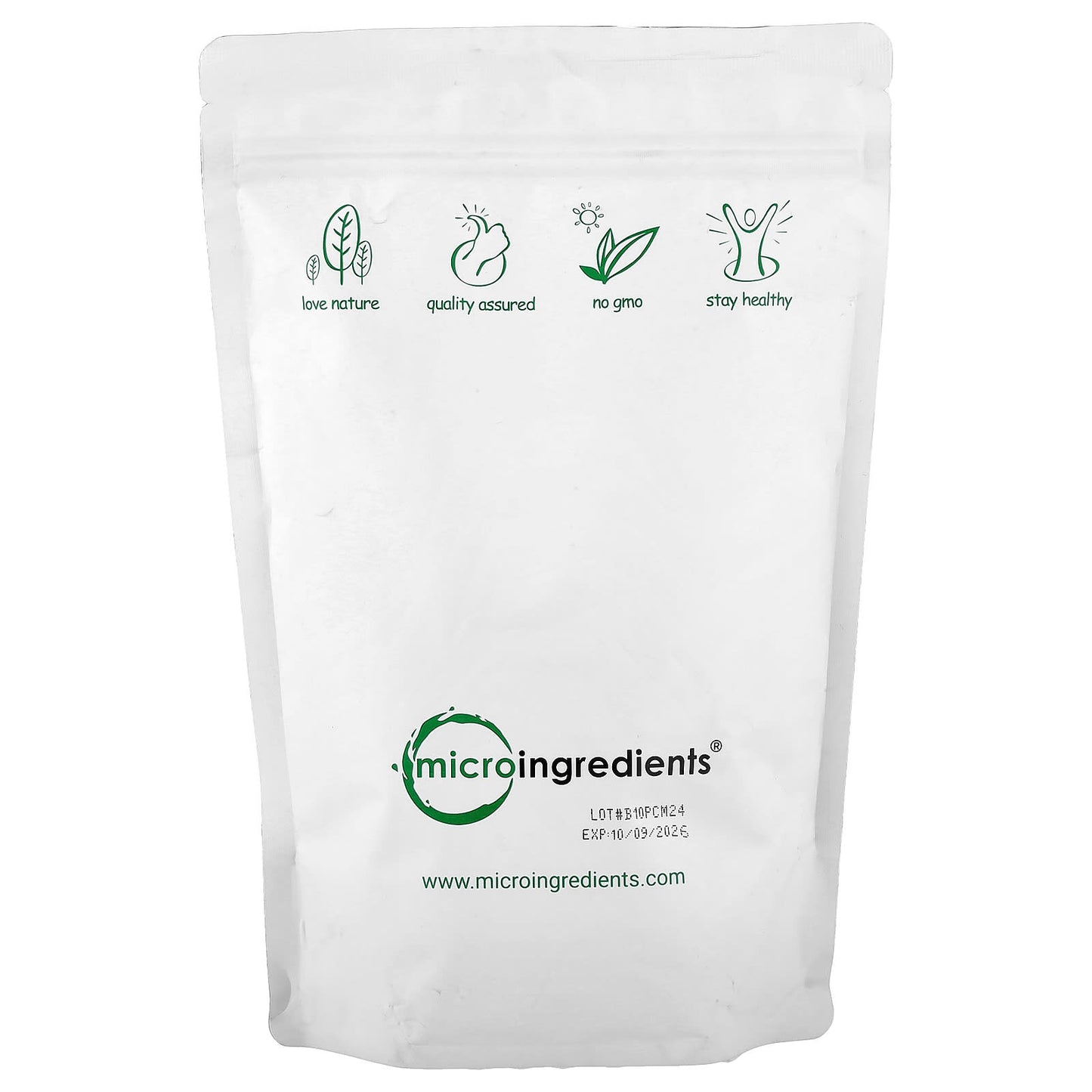 Micro Ingredients, Pure Creatine Monohydrate, Unflavored , 1.1 lb (500 g) - Image 2