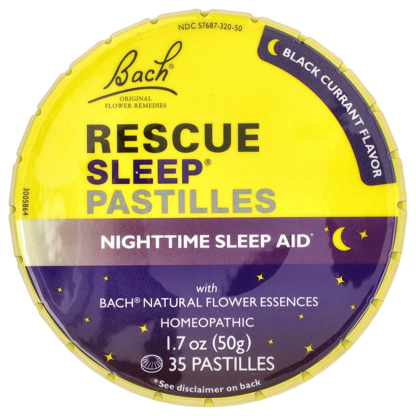 Natural Sleep Aid with Bach Original Flower Remedies Pastilles - Image 1