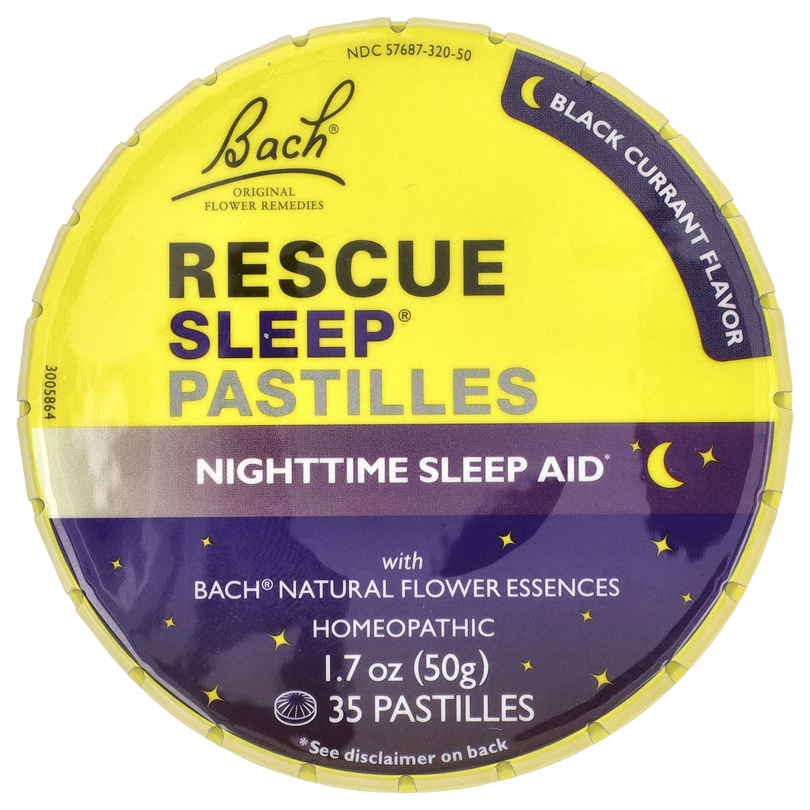 Natural Sleep Aid with Bach Original Flower Remedies Pastilles - Image 1