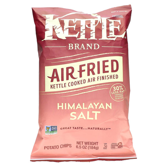 Kettle Foods, Air Fried Potato Chips, Himalayan Salt, 6.5 oz (184 g) - Image 1