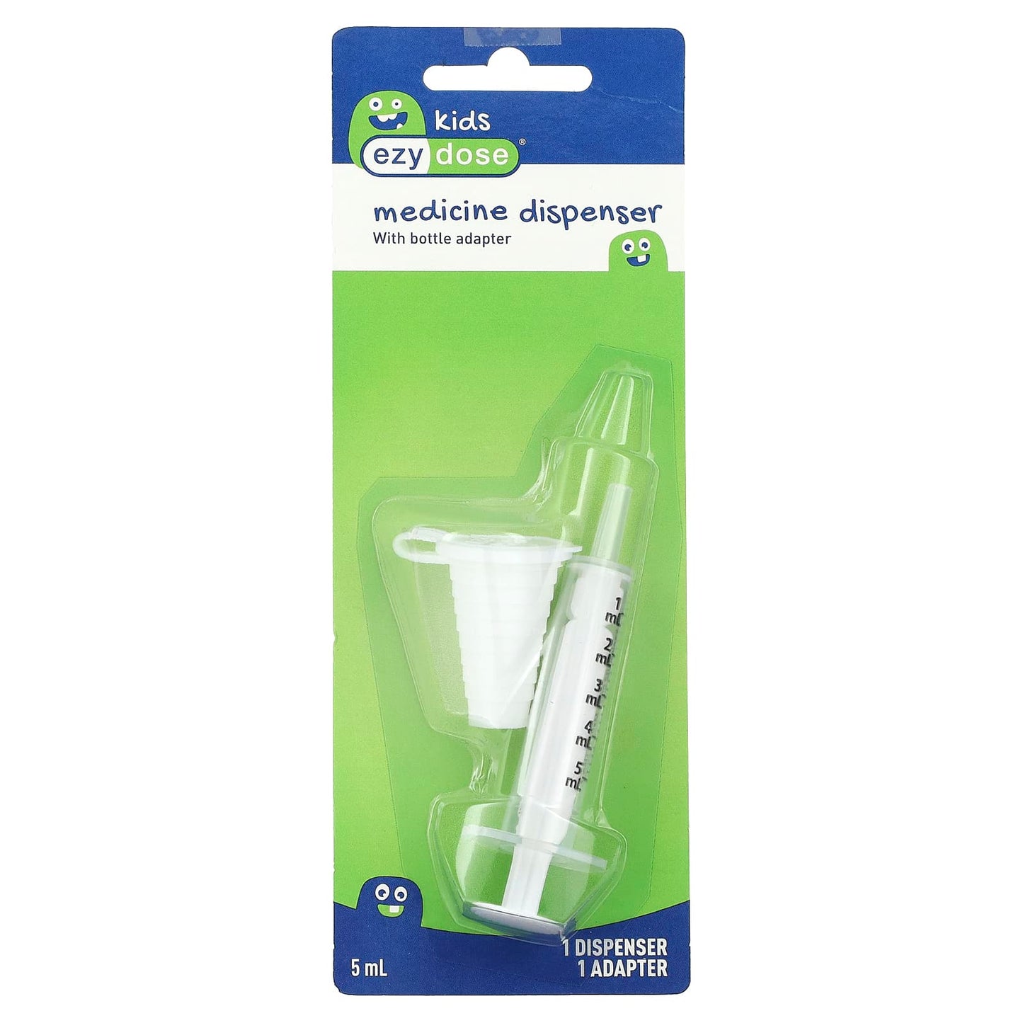 Ezy Dose Medicine Dispenser with Bottle Adapter for Easy Medication - Image 1