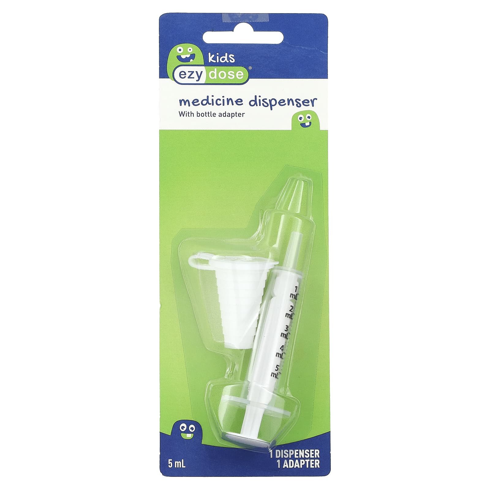 Ezy Dose Medicine Dispenser with Bottle Adapter for Easy Medication - Image 1