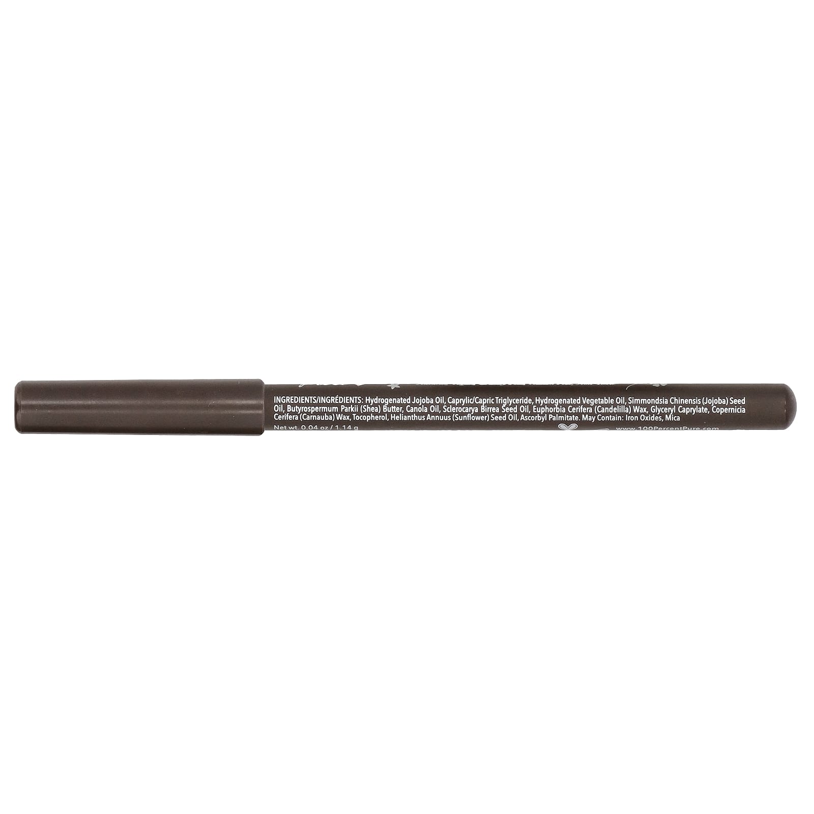 100% Pure Dark Cacao Creamy Long Last Eyeliner - Cruelty-Free & Vegan - Image 2