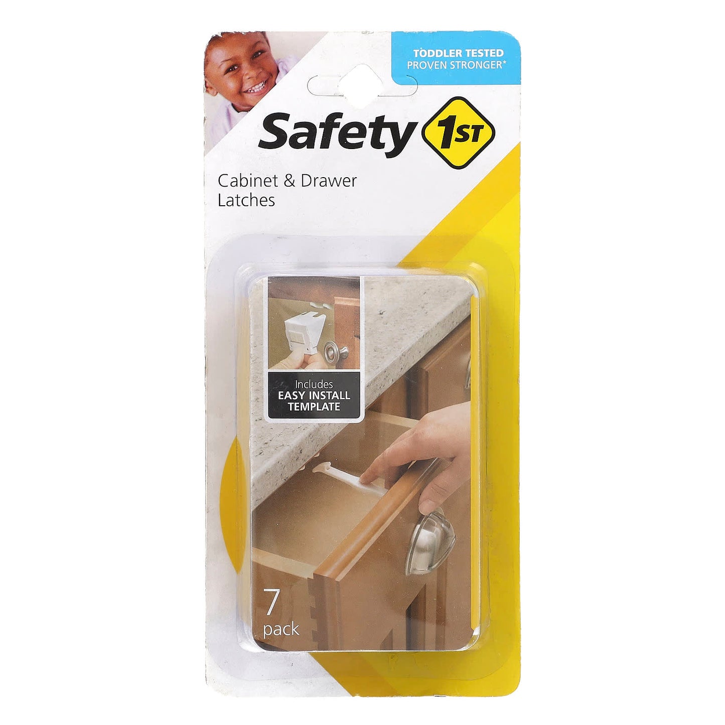 Safety 1st, Cabinet & Drawer Latches, 7 Pack - Image 1