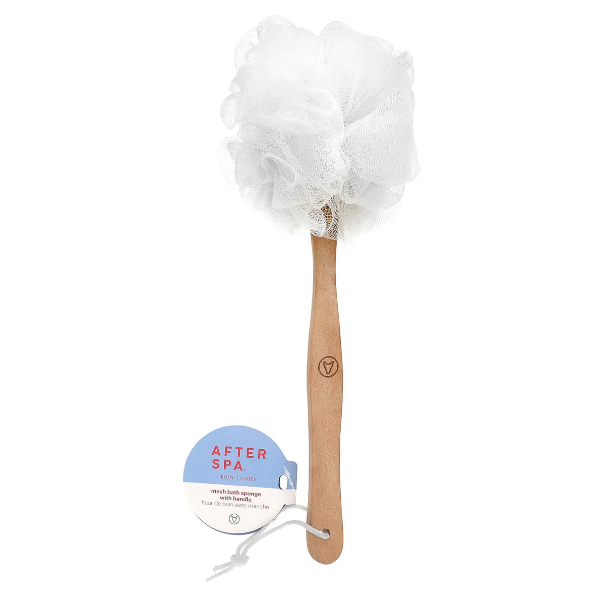 Exfoliate with Ease: AfterSpa Mesh Bath Sponge - Image 1