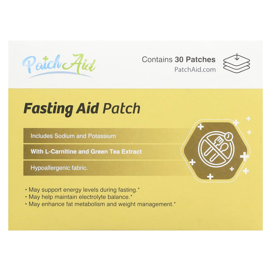 PatchAid, Fasting Aid Patch, 30 Patches - Image 1