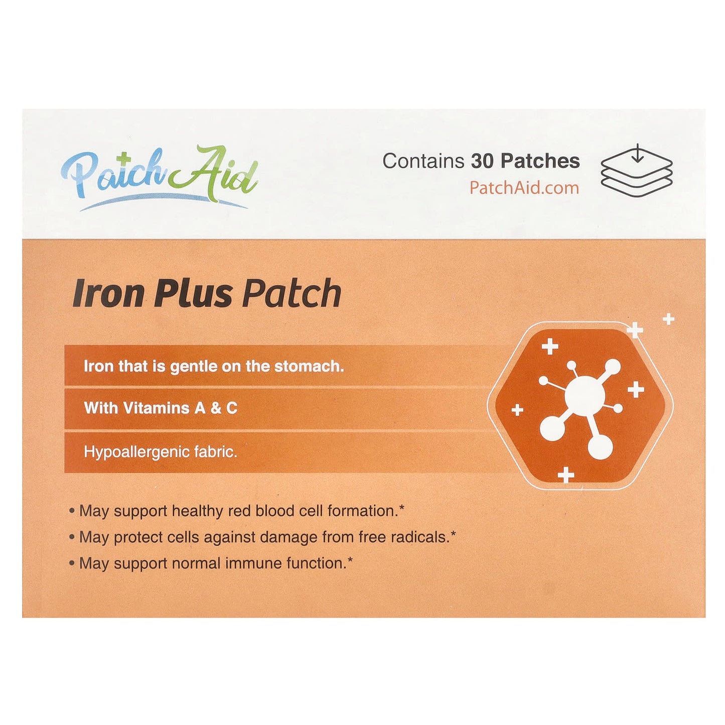 PatchAid, Iron Plus Patch , 30 Patches - Image 1