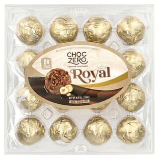 Indulge in ChocZero's Royal Premium Chocolate, Keto Friendly, 8.5 oz