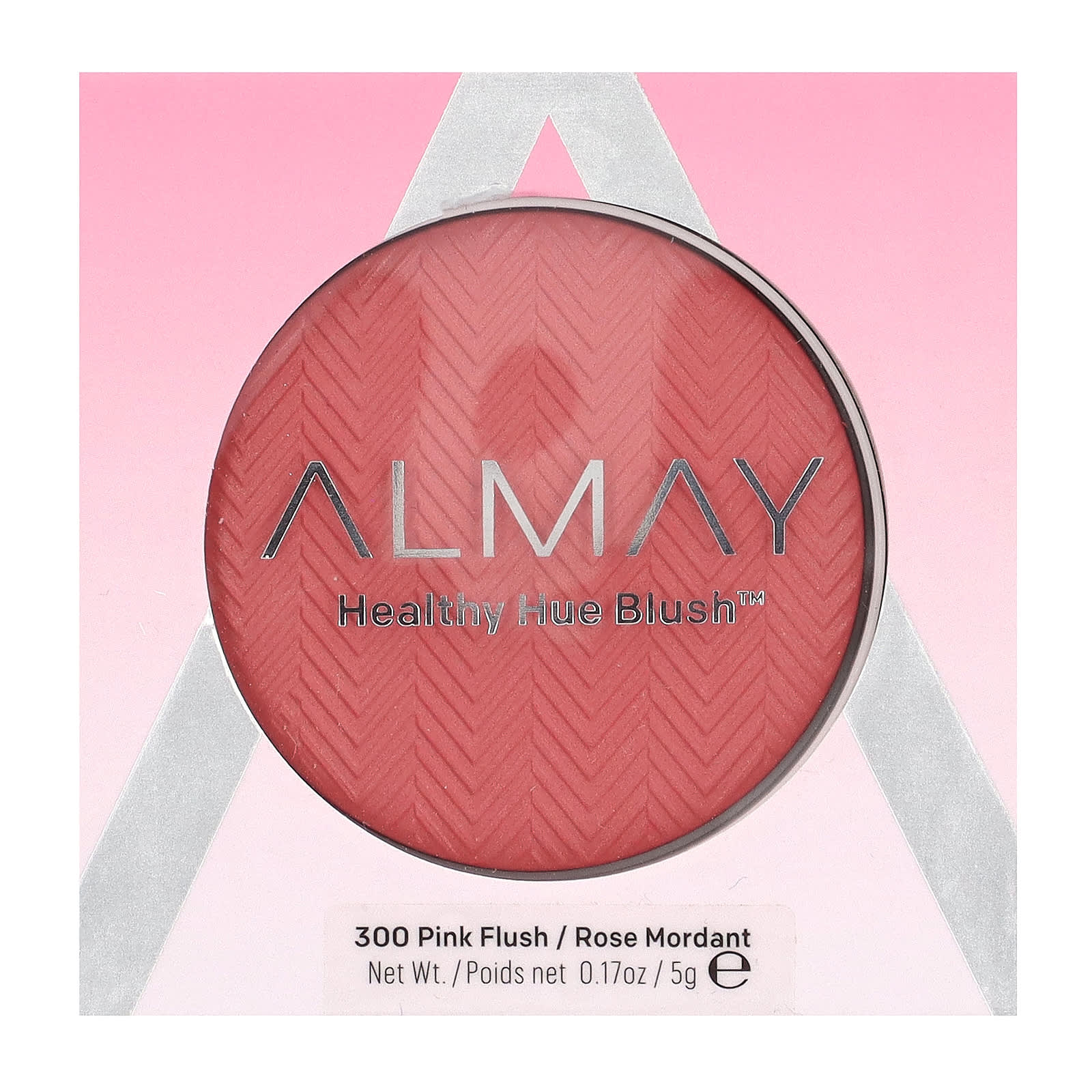 Almay Healthy Hue Blush, 300 Pink Flush, 0.17 oz (5g) - Image 1