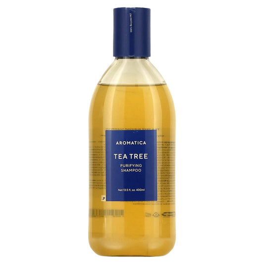 Aromatica Tea Tree Purifying Shampoo for Greasy Hair & Oily Scalp - Image 1