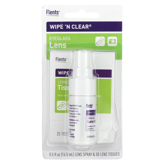 Flents Eyeglass Lens Cleaner Kit | Streak-Free & Non-Smearing - Image 1