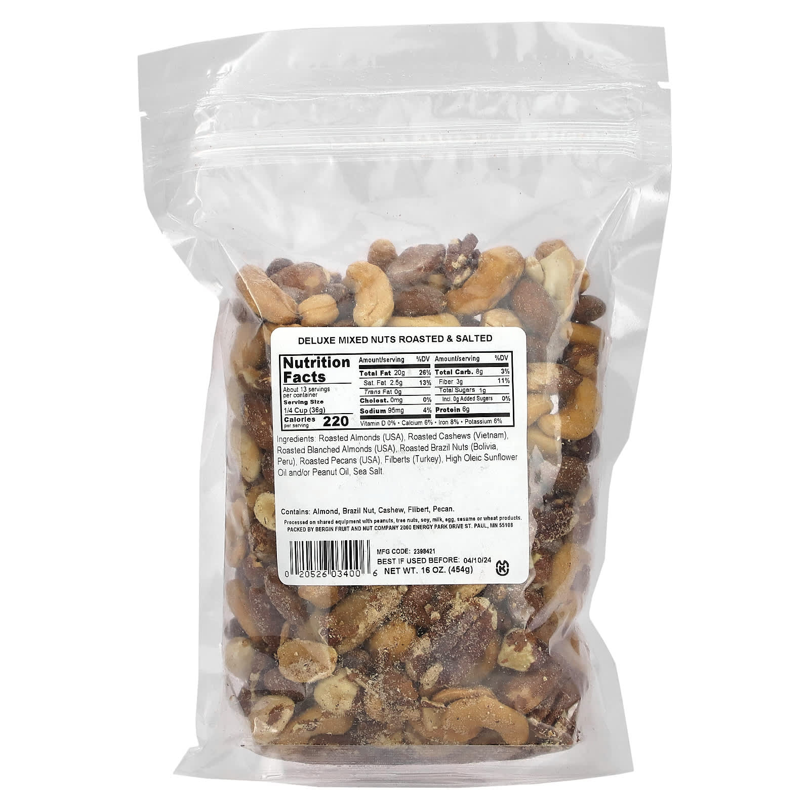 Bergin's Deluxe Mixed Nuts - Handcrafted Roasted Delights - Image 2