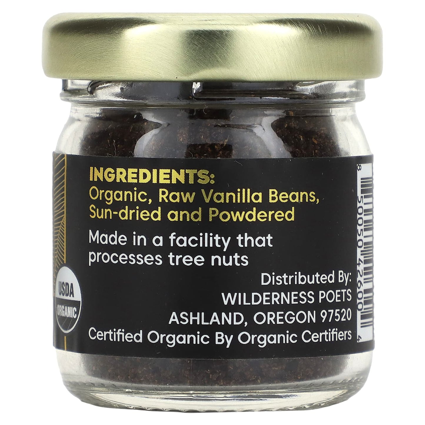 Wilderness Poets, Organic Tahitian Vanilla, 0.5 oz (14 g) - Image 2