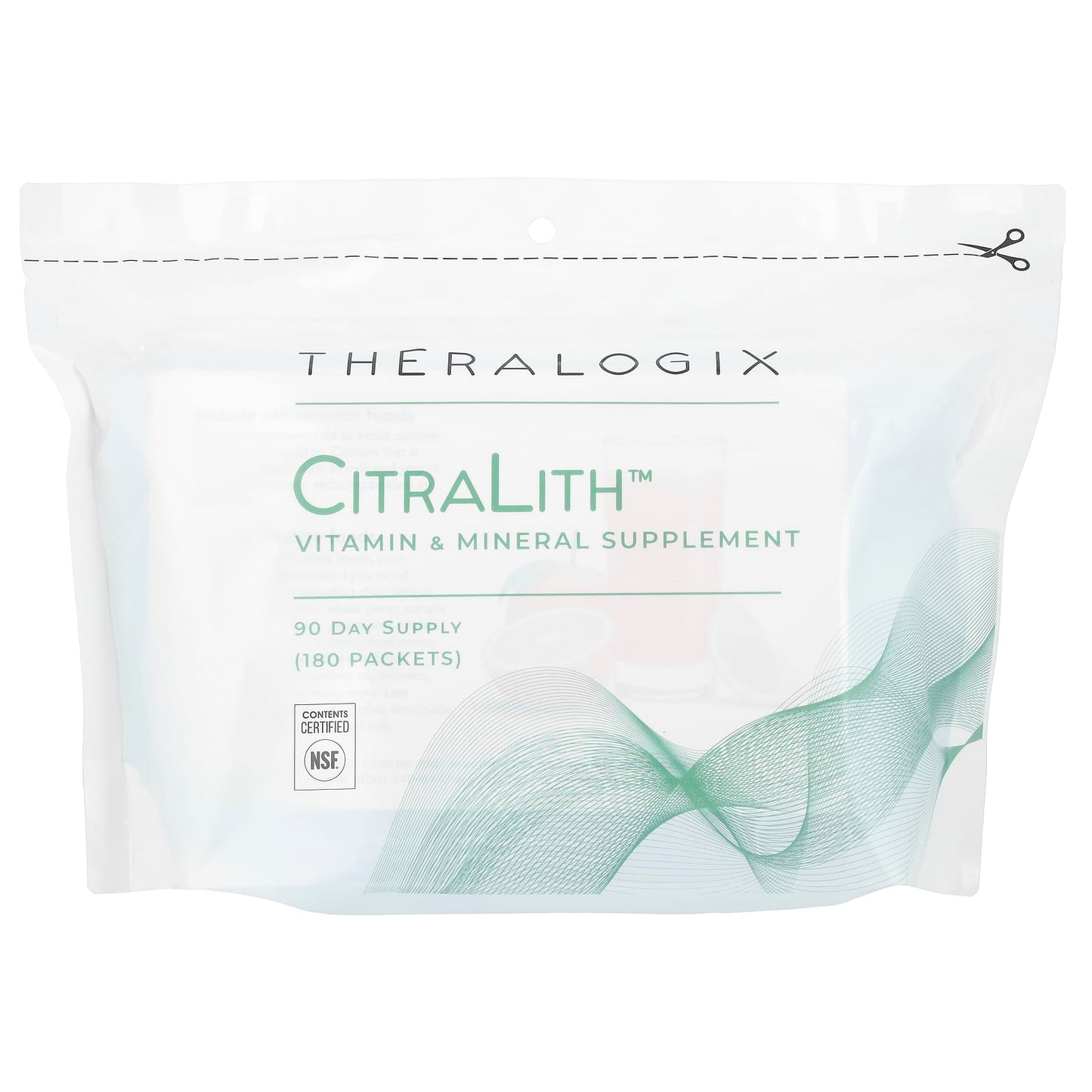 Theralogix, Citralith, Vitamin & Mineral Supplement, 180 Packets, (2.45 g) Each - Image 1