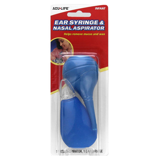 Flents Ear Syringe & Nasal Aspirator for Infants, 2-Piece Set - Image 1