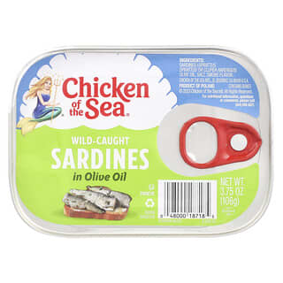 Wild-Caught Sardines in Olive Oil by Chicken of the Sea