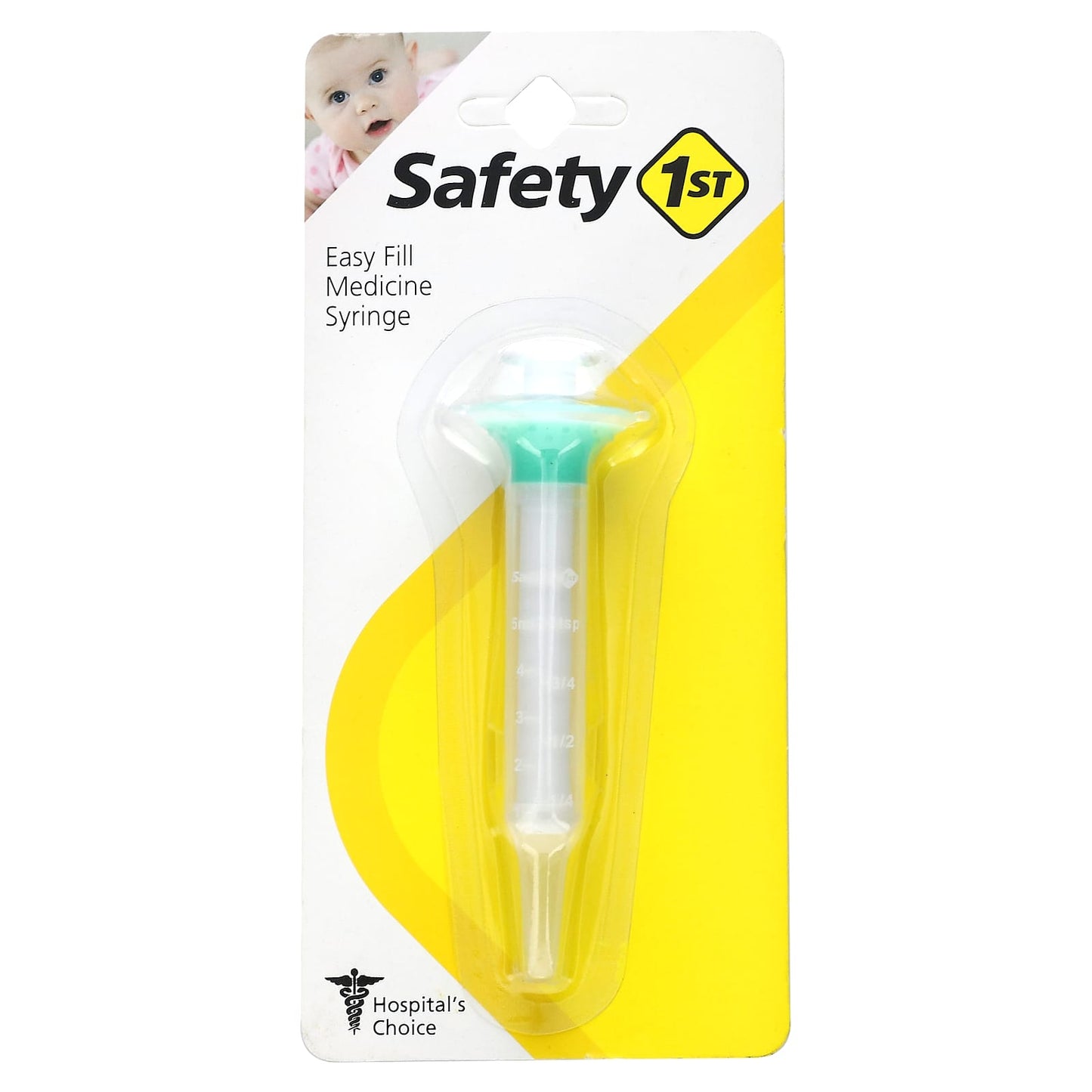 Safety 1st, Easy Fill Medicine Syringe, 1 Count - Image 1