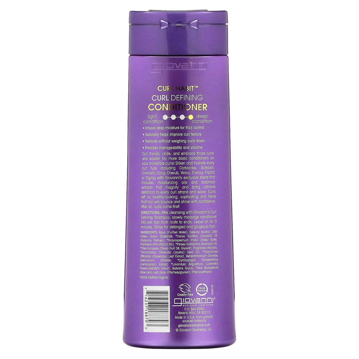 Giovanni Curl Defining Conditioner for All Curl Types, 13.5 fl oz - Image 2