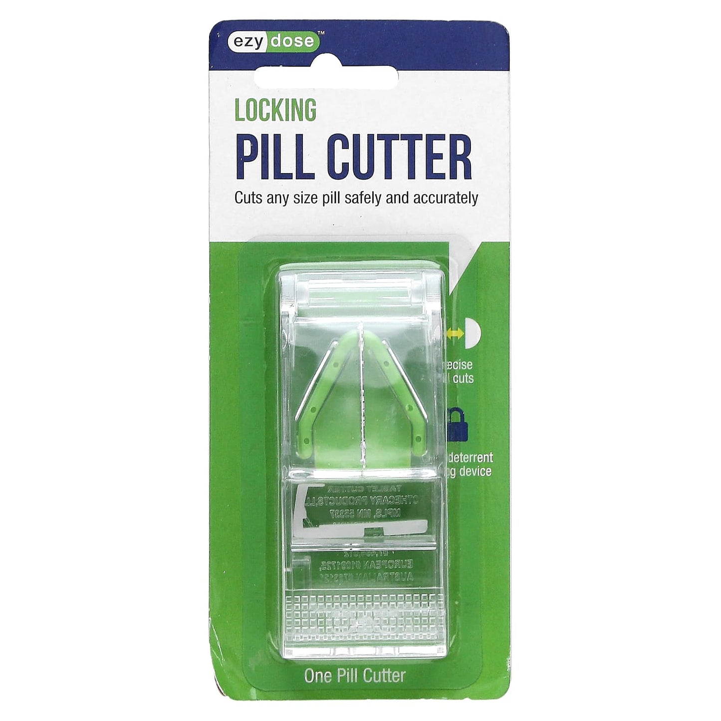 Ezy Dose Locking Pill Cutter for Easy Swallowing - Image 1