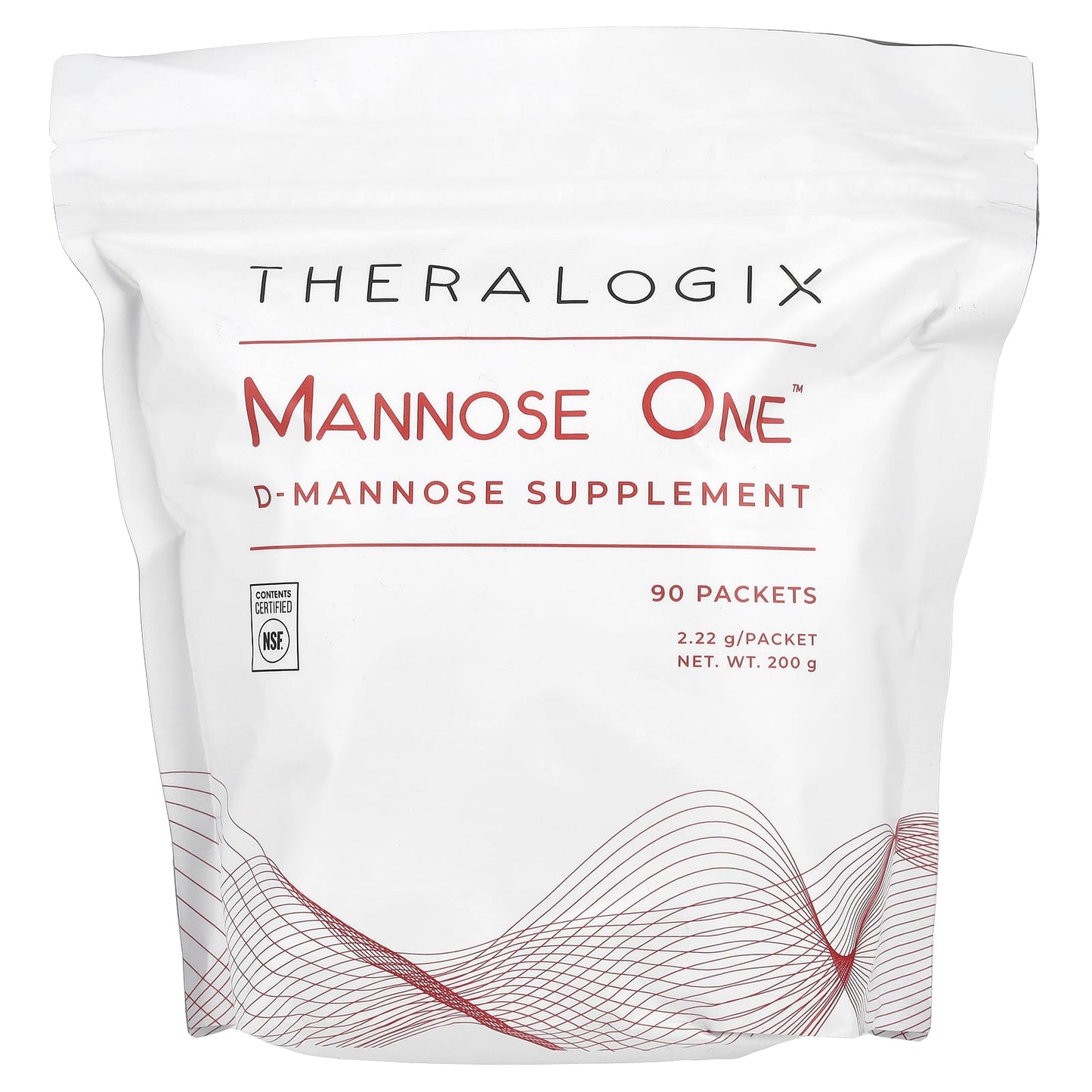 Theralogix, Mannose One, 90 Packets, (2.22 g) Each - Image 1