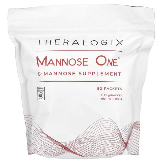 Theralogix, Mannose One, 90 Packets, (2.22 g) Each - Image 1