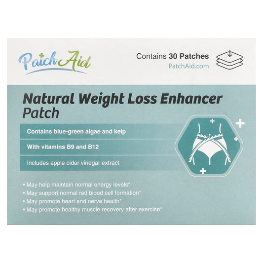 PatchAid, Natural Weight Loss Enhancer Patch , 30 Patches - Image 1