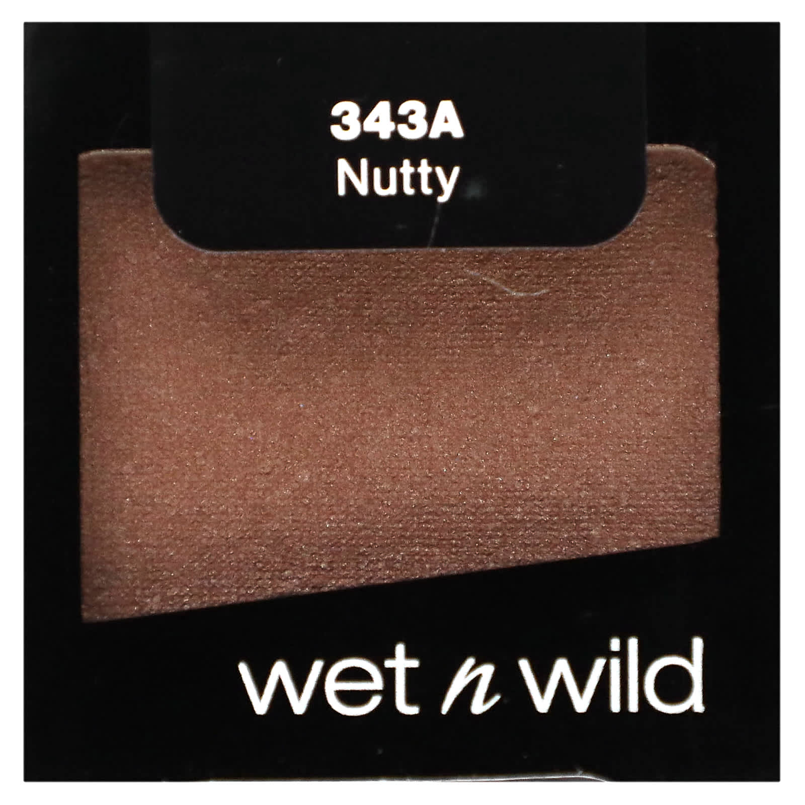 wet n wild, Eyeshadow Single, 343A Nutty, 0.06 oz (1.7 g) - Image 1