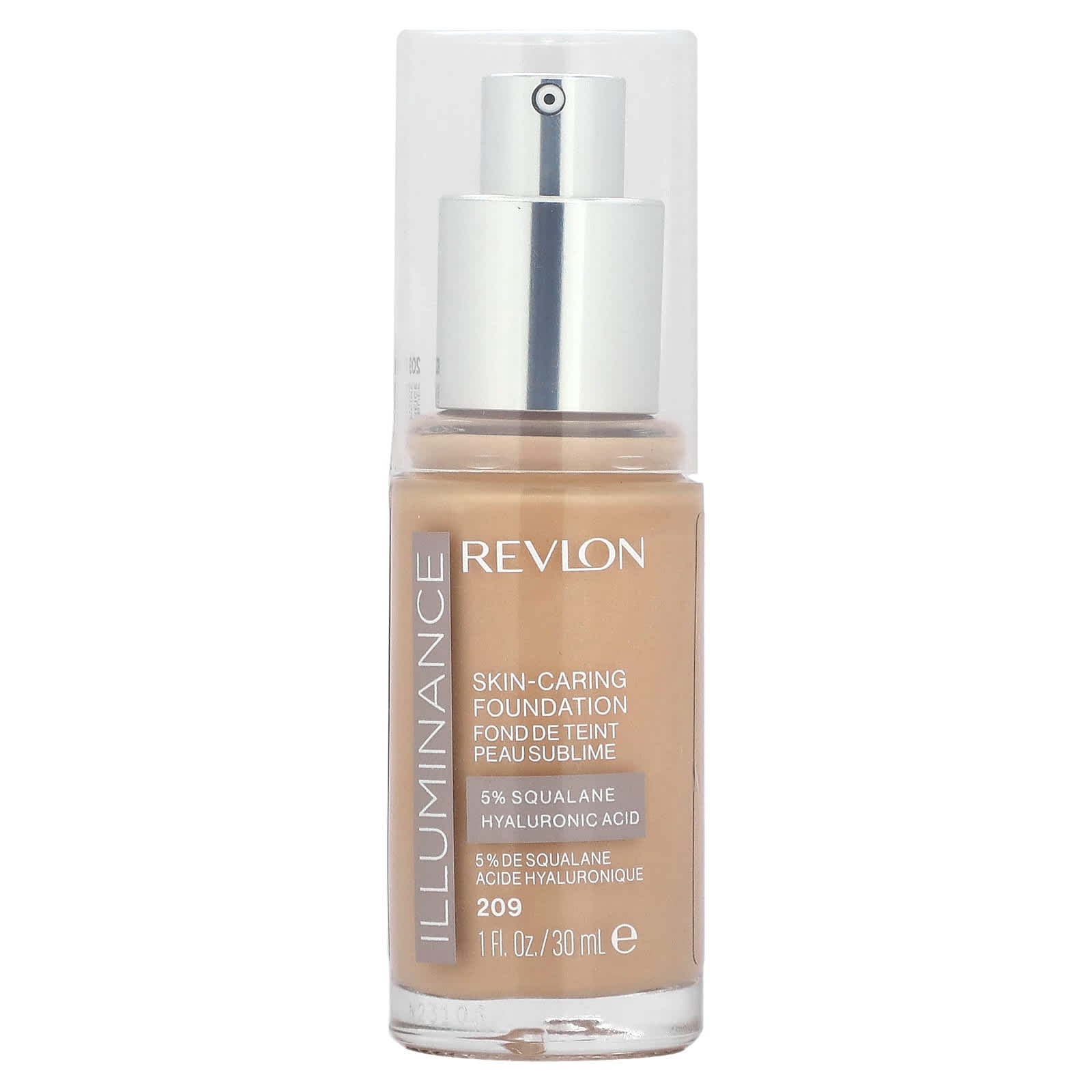 Revlon, Illuminance, Skin-Caring Foundation, 209 Buff Beige, 1 fl oz (30 ml) - Image 1