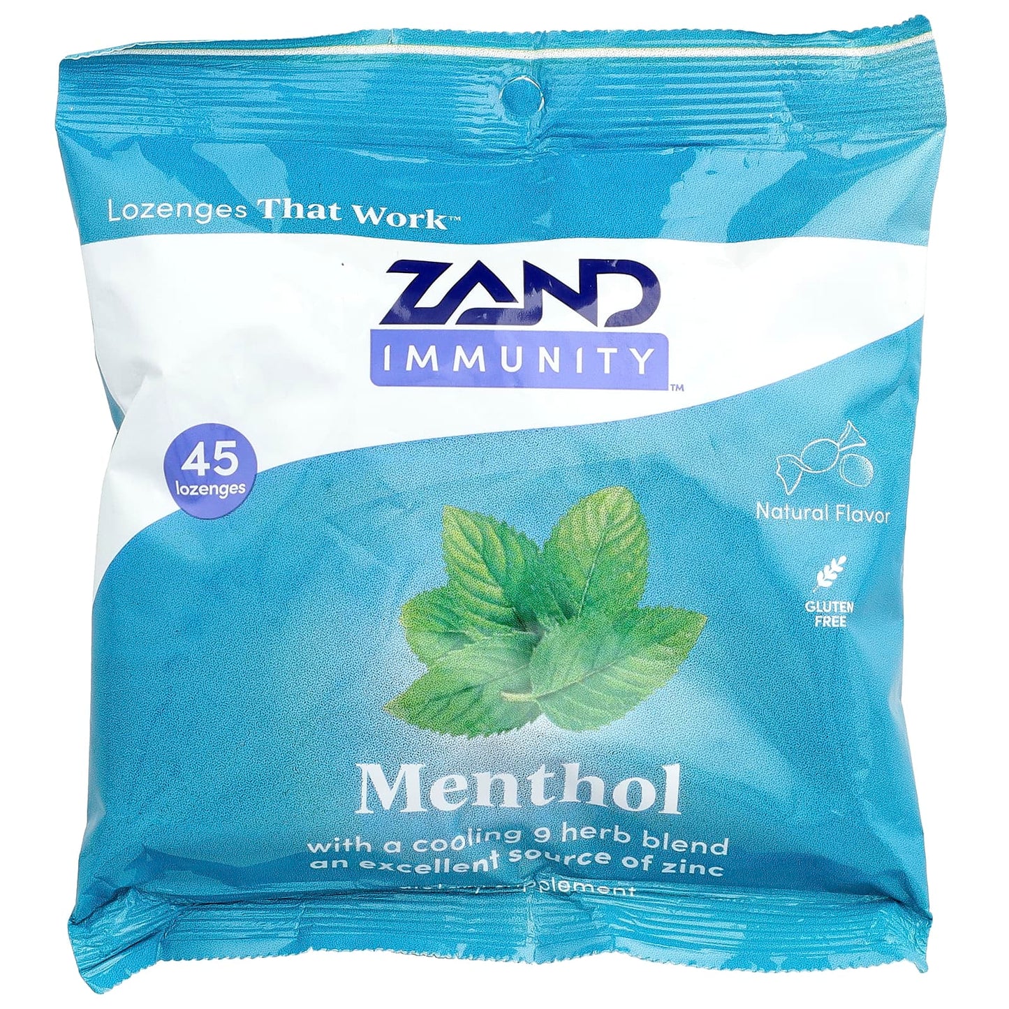 Zand, Immunity™, Menthol Lozenges, 45 Lozenges - Image 1