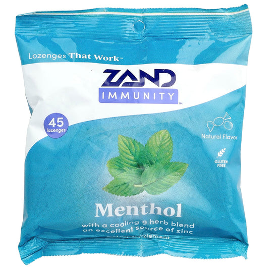 Zand, Immunity™, Menthol Lozenges, 45 Lozenges - Image 1