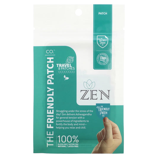The Friendly Patch, Zen, Stress Patch, 8 Patches - Image 1