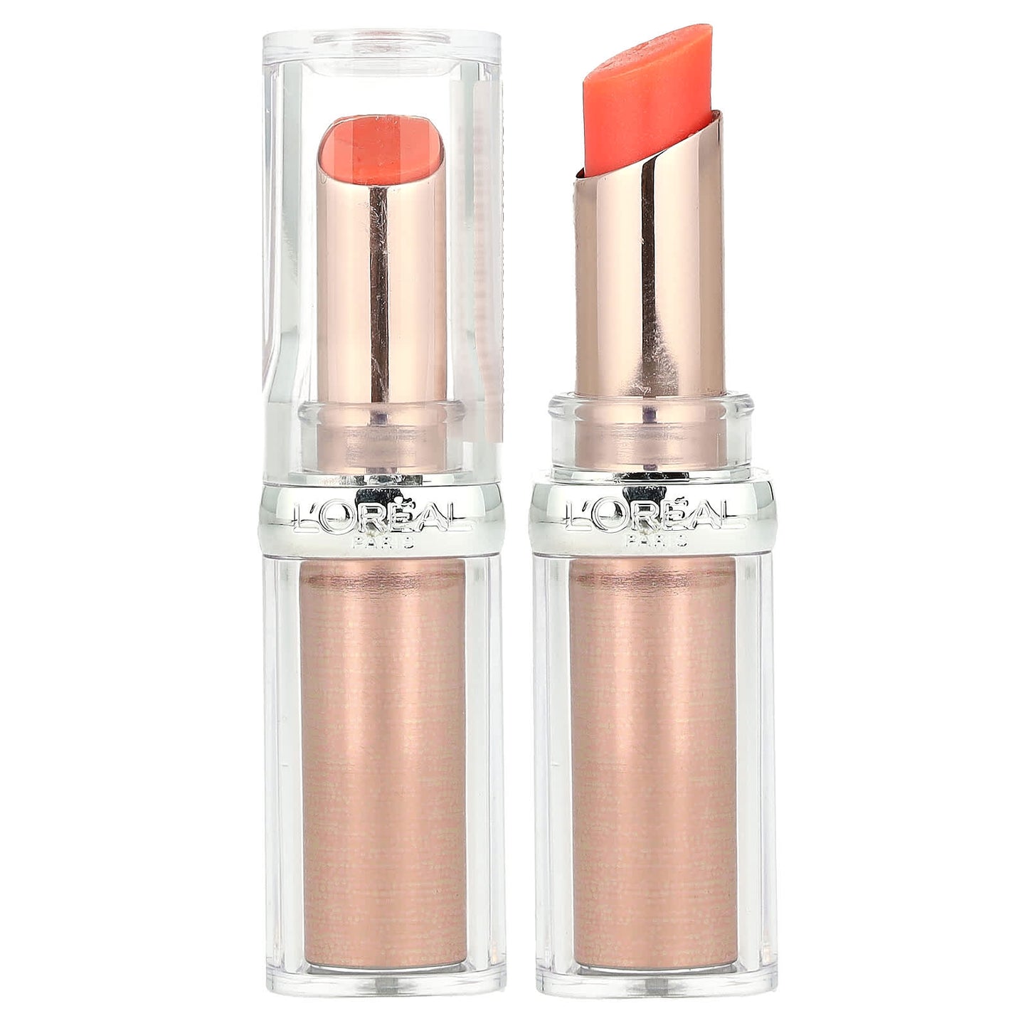 L'Oréal, Glow Paradise, Balm-in-Lipstick, 140 Peach Charm, 1 Lipstick - Image 1