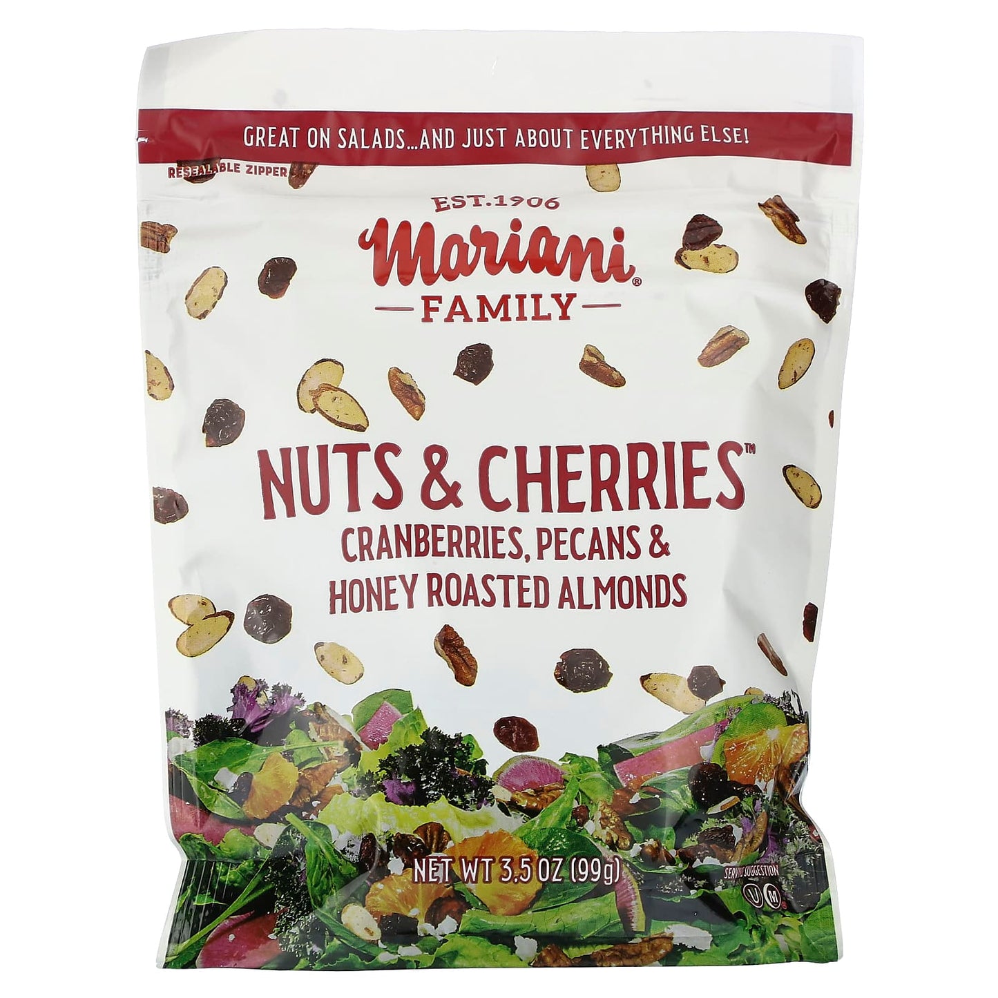 Mariani, Nuts & Cherries Topper, 3.5 oz (99 g) - Image 1