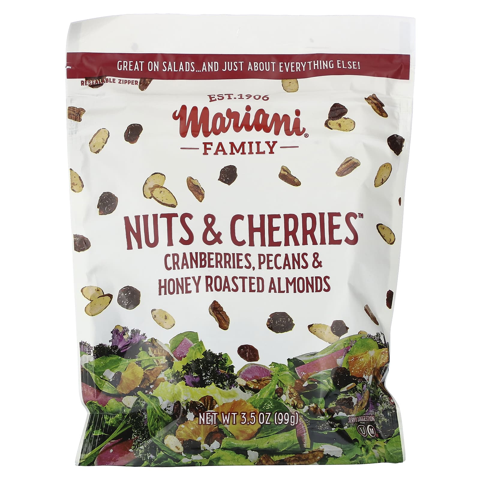 Mariani, Nuts & Cherries Topper, 3.5 oz (99 g) - Image 1