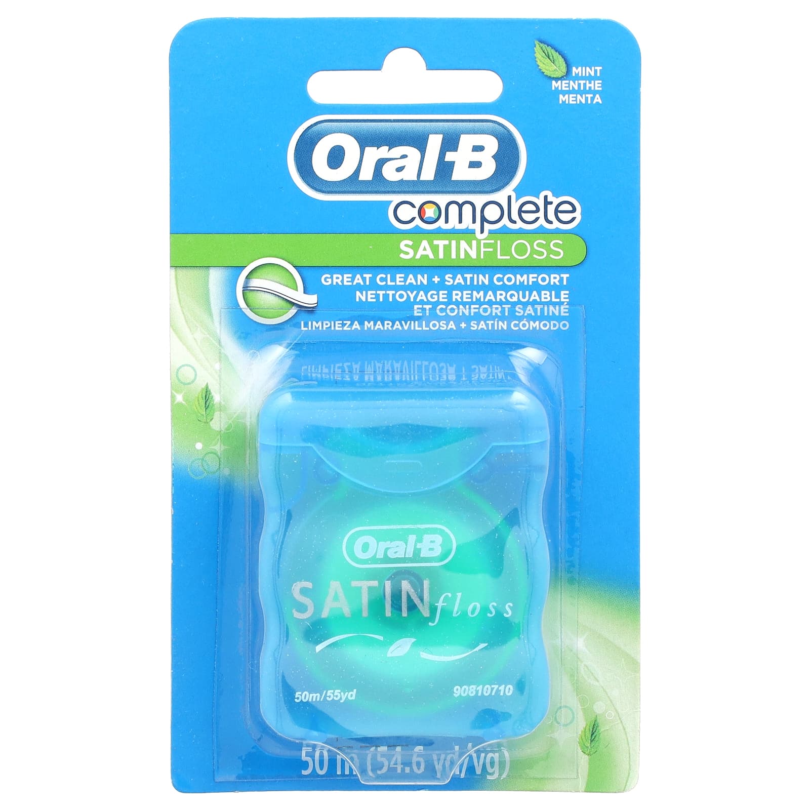 Oral-B, Complete, SATINfloss, Mint, 55 yd (50 m) - Image 1