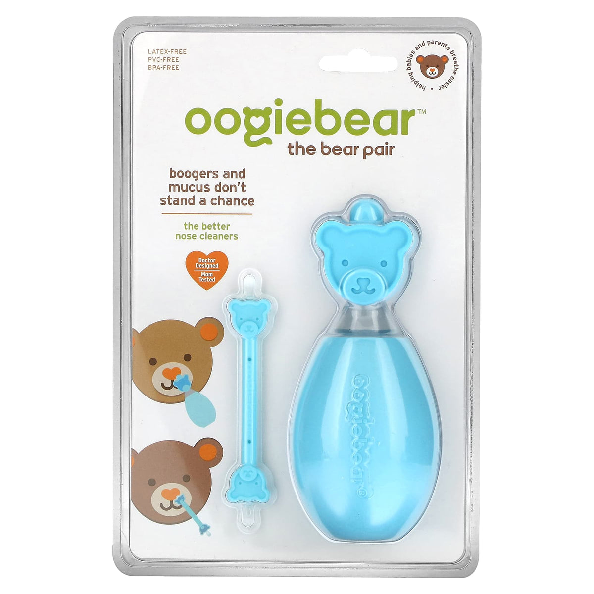 oogiebear, The Bear Pair, Blue, 2 Pieces - Image 1