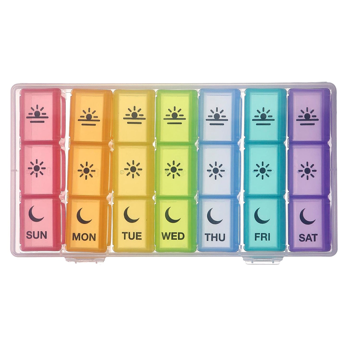 Ezy Dose Weekly Pill Planner 3x Daily Reminders - Image 1