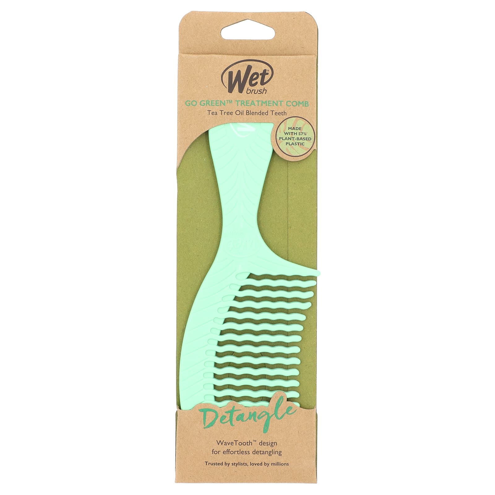 Wet Brush, Go Green Treatment Comb, Detangle, 1 Comb - Image 2